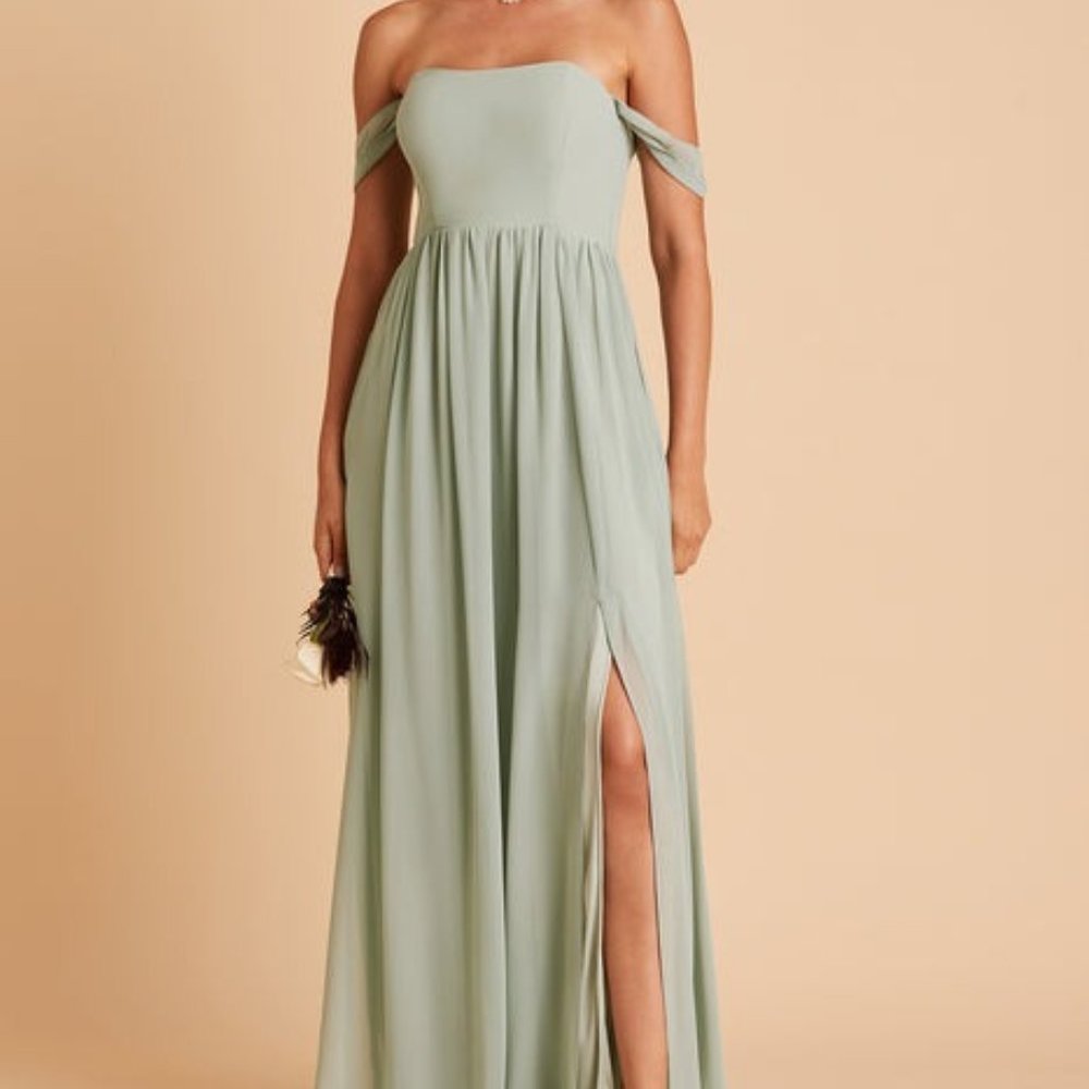 Birdy Grey | August Convertible Dress | M | Sage | Chiffon